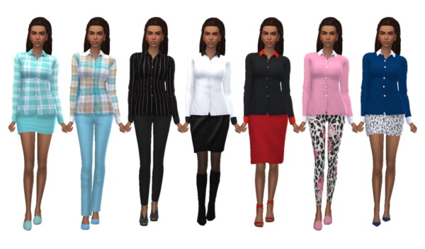 Long Sleeved Shirt from Sims 4 Sue