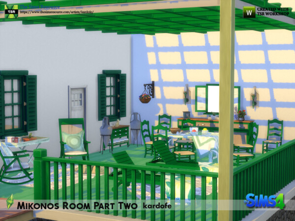 Mikonos Room Part Two by kardofe from TSR
