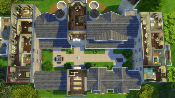 Xavier Institute For Gifted Youngsters   X Men by iSandor from Mod The Sims