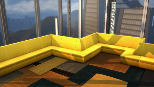 MiniVan Modular Sofa by simsi45 from Mod The Sims