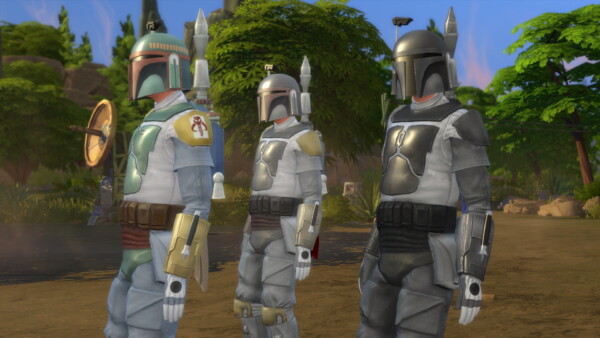 Boba Fetts Armor Cleaned by MasterRevan2015 from Mod The Sims