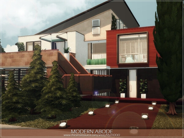Modern Abode Home by MychQQQ from TSR