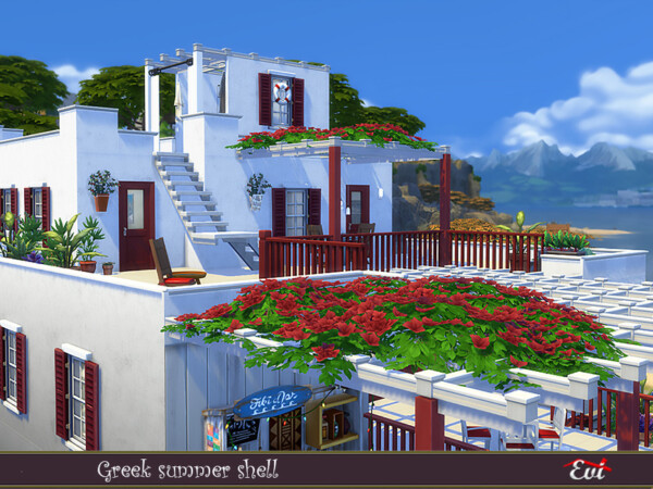 Greek summer shell by evi from TSR