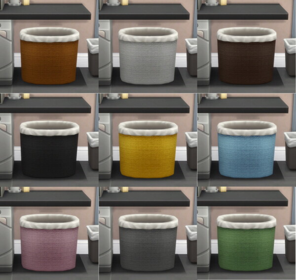 Under Counter Laundry Baskets by Teknikah from Mod The Sims