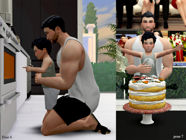 Sweet Kitchen Pose Pack by Beto ae0 from TSR