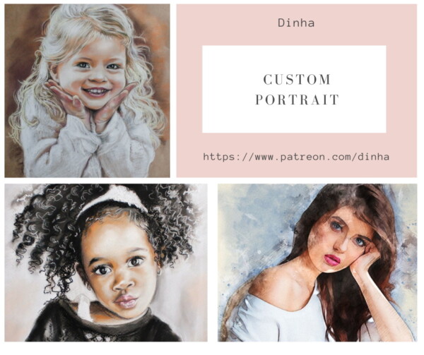Custom Portrait N2 by from Dinha Gamer