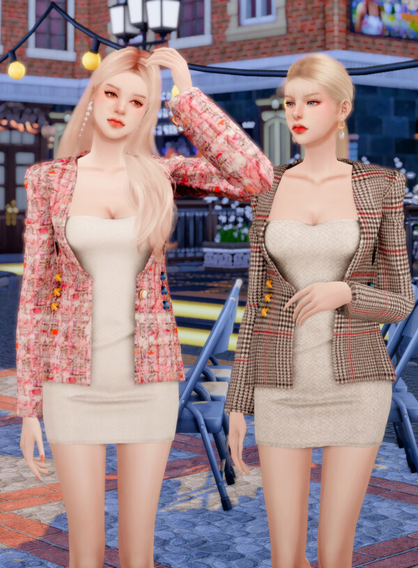 Tweed Jacket and Dress from Rimings