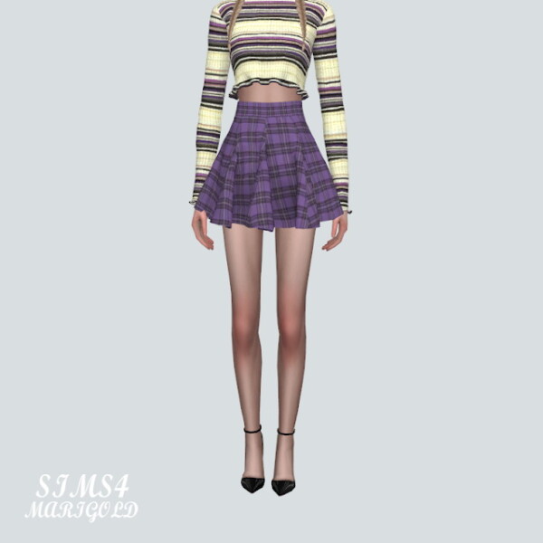 GG Flare Mini Skirt from SIMS4 Marigold