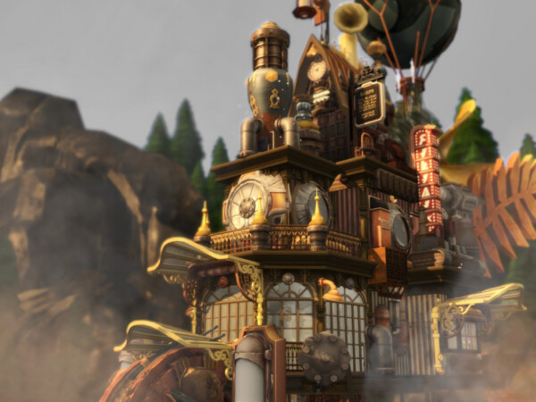 Steam Dragon House by VirtualFairytales from TSR