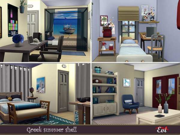 Greek summer shell by evi from TSR
