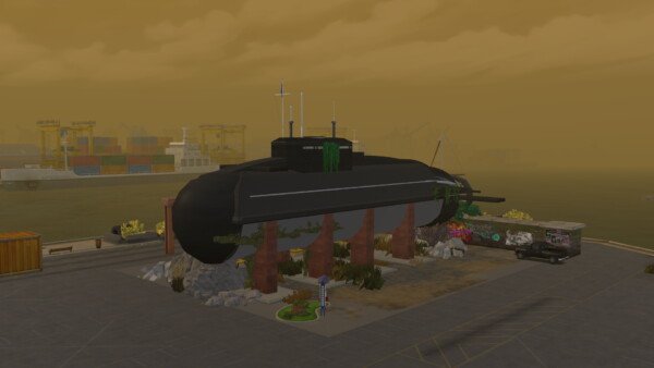 Nautilus] submarine No CC by PinkCherub from Mod The Sims