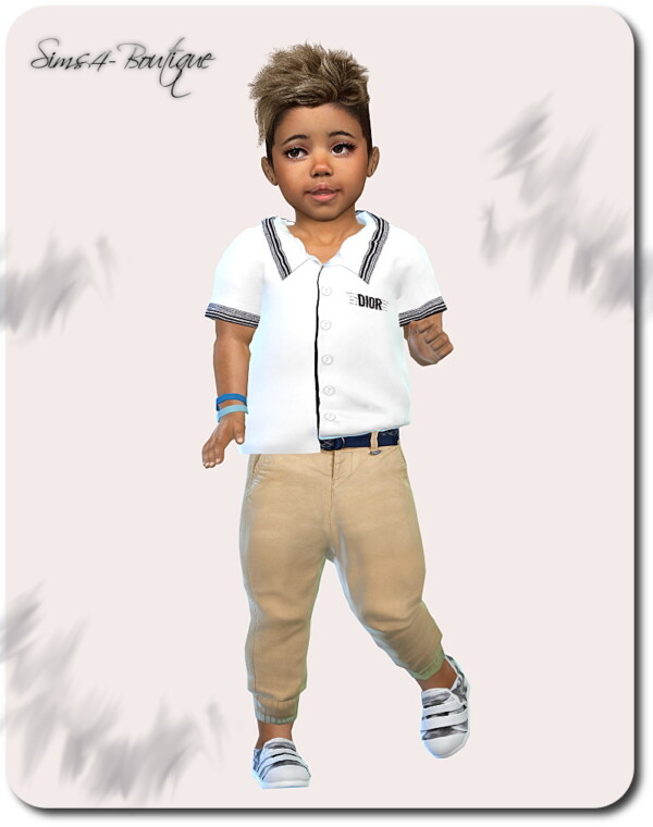 Shirt, Pants and Shoes from Sims4 boutique
