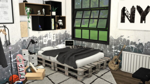 Teenage Bedroom from Models Sims 4 • Sims 4 Downloads