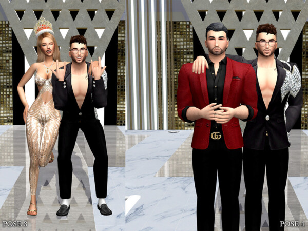 Celebrity Pose Pack by Beto ae0 from TSR