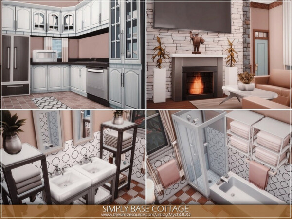 Simply Base Cottage by MychQQQ from TSR