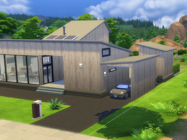 Modern Home from KyriaTs Sims 4 World