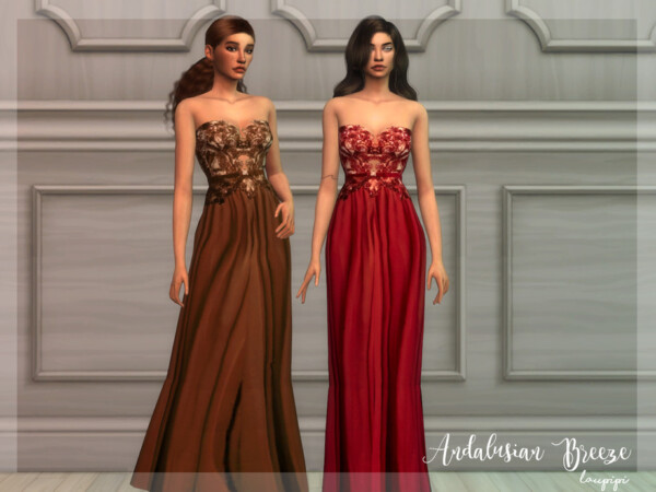 Andalusian Breeze Dress 4 by laupipi from TSR