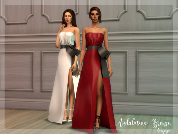 Andalusian Breeze Dress 1 by Laupipi from TSR