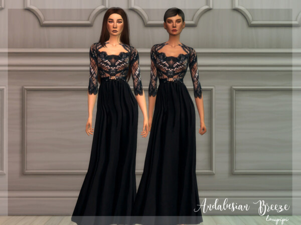 Andalusian Breeze Dress 3 by laupipi from TSR