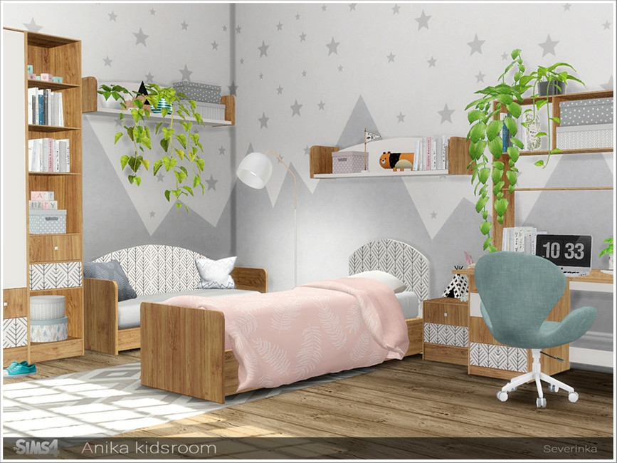 Anika kidsroom by Severinka from TSR • Sims 4 Downloads