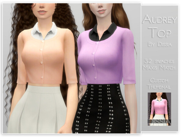 Audrey Top by Dissia from TSR