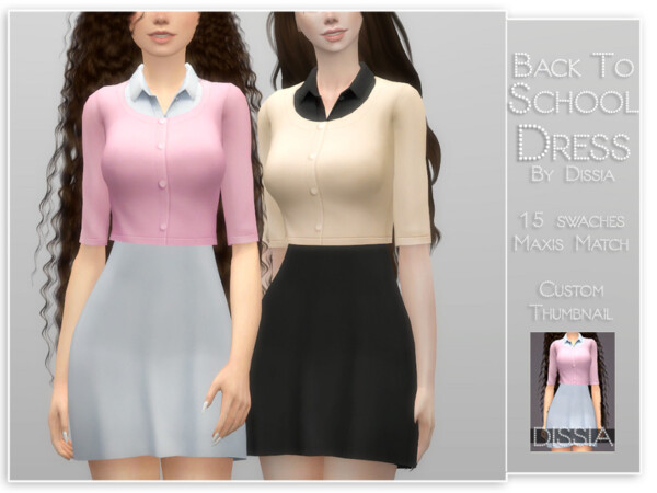 Back To School Dress by Dissia from TSR
