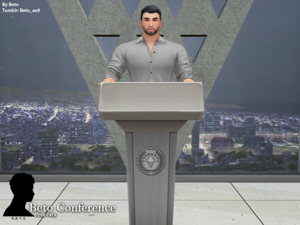 Beto Conference Pose Pack by Beto ae0 from TSR