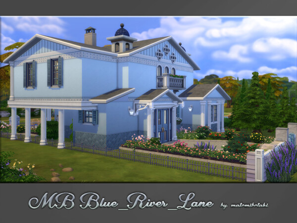 Blue River Lane House by matomibotaki from TSR