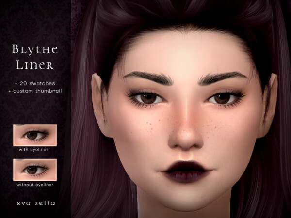 Blythe Eyeliner byEva Zetta from TSR