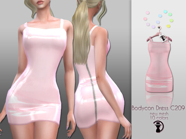 Bodycon Dress C209 by turksimmer from TSR