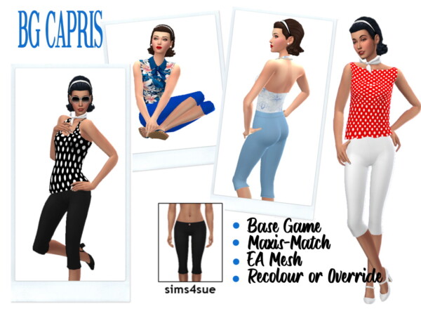 BG Capris from Sims 4 Sue