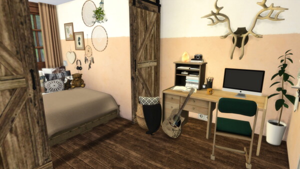 Cozy Bedroom from Models Sims 4