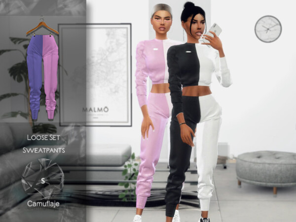 Loose Set Pants by Camuflaje from TSR