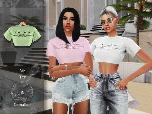 Nia T shirt by Camuflaje from TSR