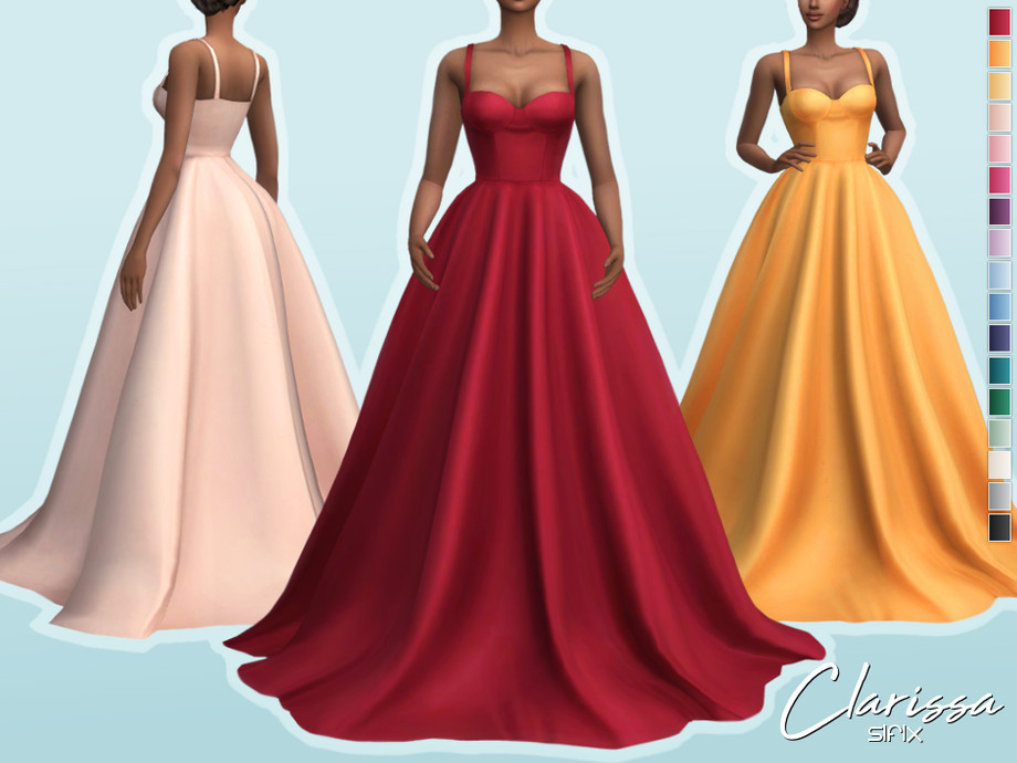 Sifix S Isla Gown Sims 4 Dresses Sims 4 Sims 4 Mods Clothes Vrogue