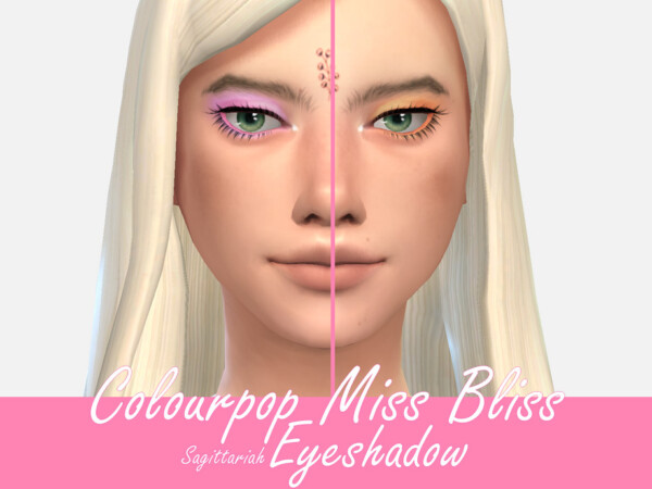 Colourpop Miss Bliss Eyeshadow by Sagittariah from TSR