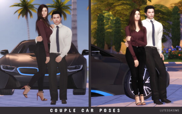 Couple Car Poses from Lutessa