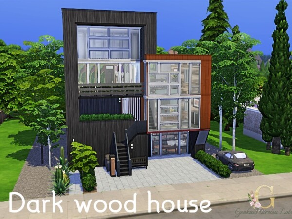 Dark wood house by GenkaiHaretsu from TSR