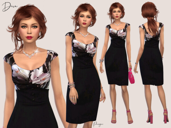 Diva Dress by Paogae from TSR