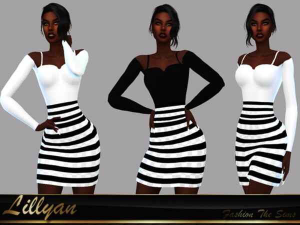 Dress Carla by LYLLYAN from TSR