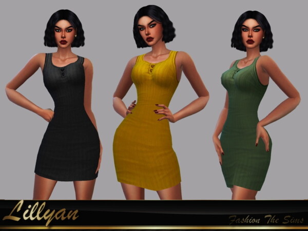 Dress Fabiana by LYLLYAN from TSR