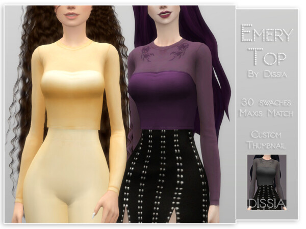 Emery Top by Dissia from TSR