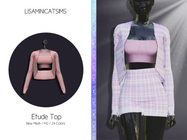 Etude Top by Lisaminicatsims from TSR