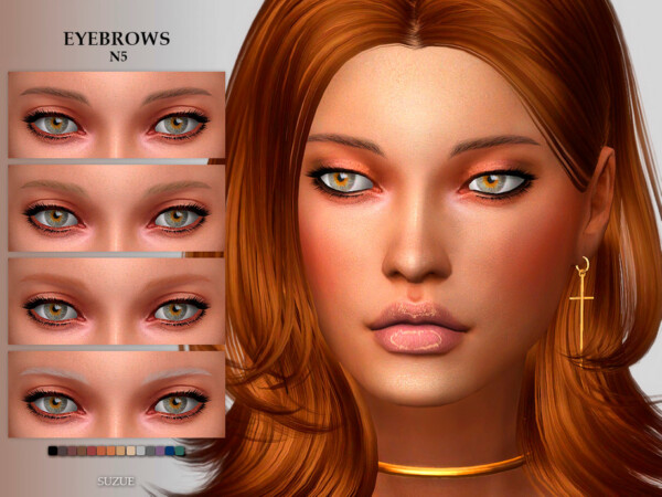 Eyebrows N5 by Suzue from TSR