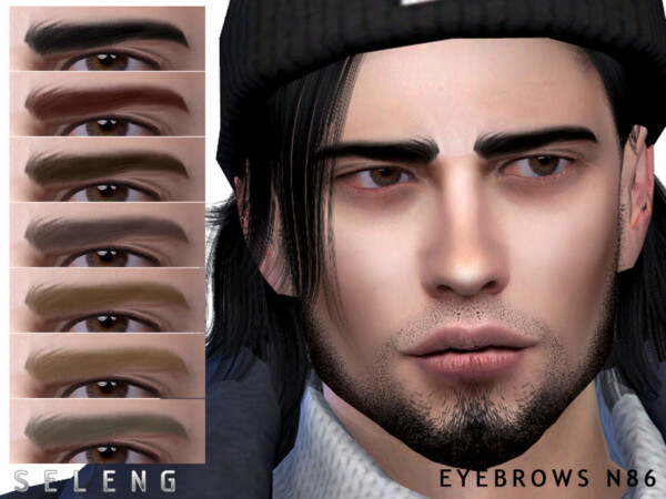 Eyebrows N13 by FashionRoyaltySims from TSR