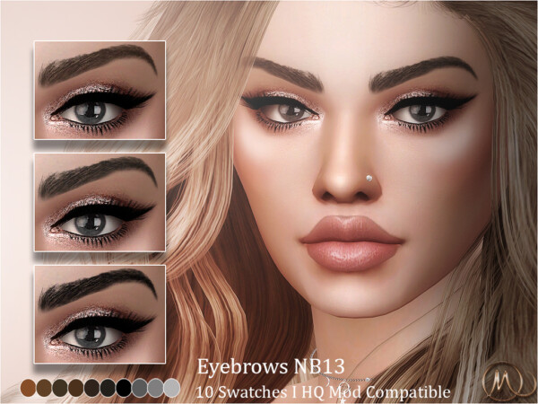 Eyebrows NB13 from MSQ Sims
