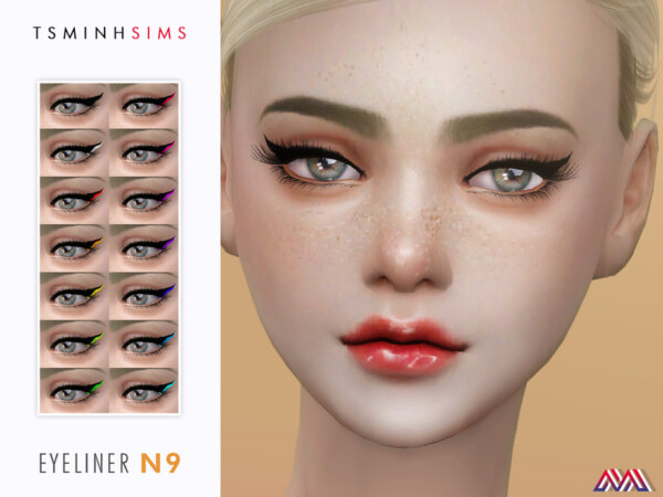 Eyeliner N10 by TsminhSims from TSR