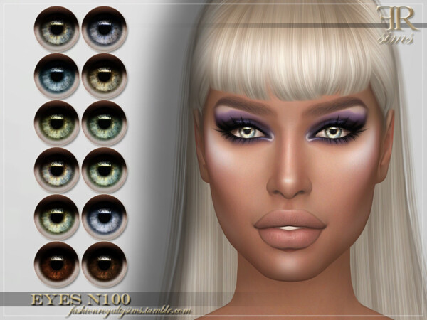 Eyes N100 by FashionRoyaltySims from TSR