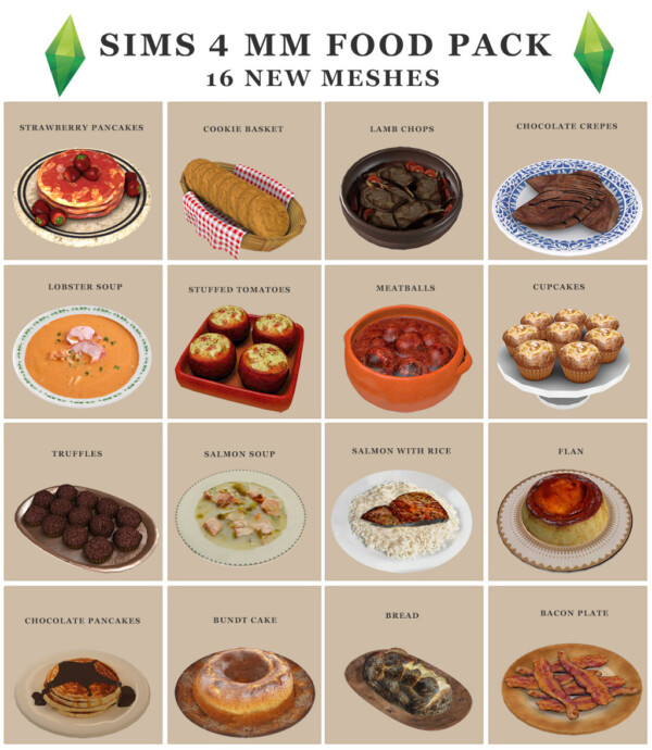 Food Pack from Leo 4 Sims