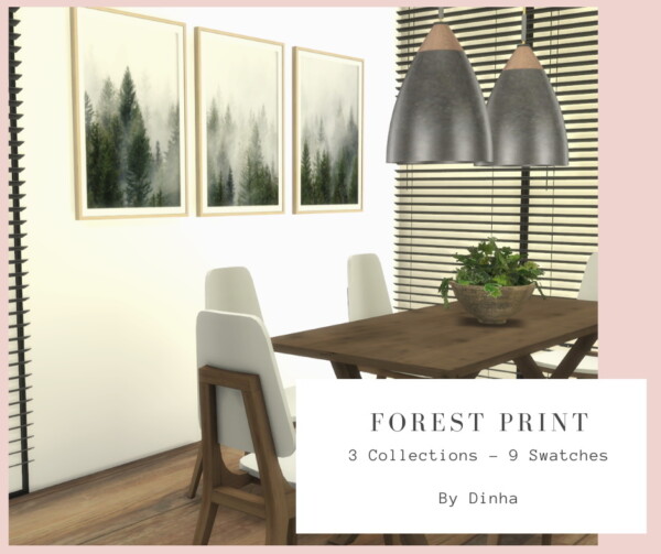 Forest Prints 3 Collections   9 Swatches from Dinha Gamer